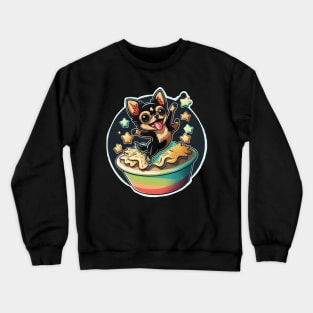 Chicky & Stars Pot Pie Crewneck Sweatshirt